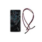 kilifland Huawei Mate 10 Pro ile Uyumlu Kılıf Rasta Ipli Boyun Askılı Desenli Silikon Foid Green 1643