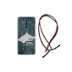 kilifland Huawei Mate 10 Pro ile Uyumlu Kılıf Rasta Ipli Boyun Askılı Desenli Silikon Göktürk 2 14mate10pro