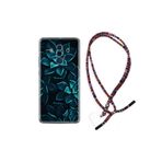 kilifland Huawei Mate 10 Pro ile Uyumlu Kılıf Rasta Ipli Boyun Askılı Desenli Silikon Mistik Çiçekler 1650