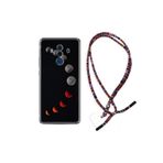 kilifland Huawei Mate 10 Pro ile Uyumlu Kılıf Rasta Ipli Boyun Askılı Desenli Silikon Mooons 1861