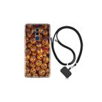 kilifland Huawei Mate 10 Pro ile Uyumlu Kılıf Resimli Desenli Silikon Boyun Askılı Gold Emoji 1877