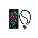 kilifland Huawei Mate 10 Pro ile Uyumlu Kılıf Silikon Desen Boyun Askılı Down 1719