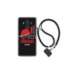 kilifland Huawei Mate 10 Pro ile Uyumlu Kılıf Silikon Desen Boyun Askılı Hooligan 1636