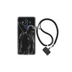 kilifland Huawei Mate 10 Pro ile Uyumlu Kılıf Silikon Desen Boyun Askılı Iskelet Astronot 1613