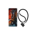 kilifland Huawei Mate 10 Pro ile Uyumlu Kılıf Silikon Desen Boyun Askılı Kartal Uçarken 1718