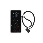 kilifland Huawei Mate 10 Pro ile Uyumlu Kılıf Silikon Desen Boyun Askılı Line Planet 1736
