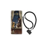 kilifland Huawei Mate 10 Pro Uyumlu ile Uyumlu Kılıf Desenli Silikon Boyun Askılı Ananas Camera Glass 1358