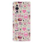 Kılıfland Huawei Nova 10 ile Uyumlu Kılıf, Silikon, Desenli Baskılı, Donut Flamingo, Renkli