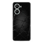 Kılıfland Huawei Nova 10 Se ile Uyumlu Silikon Kılıf, Dikenli Tel Desen, Siyah