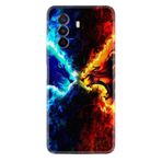Kılıfland Huawei Nova Y70 ile Uyumlu Silikon Kılıf, Desen Özel Seri, Red Blue Leon, Renkli