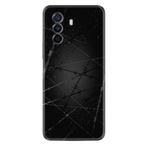 Kılıfland Huawei Nova Y70 ile Uyumlu Silikon Kılıf, Dikenli Tel Desen, Siyah