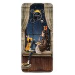 Kılıfland Huawei Nova Y90 ile Uyumlu Silikon Kılıf, Resimli Desenli Baskılı, Ananas Camera Glass, Renk53