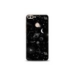 Kılıfland Huawei P Smart 2018 ile Uyumlu Astronot Tasarımlı Telefon Kılıfı, Silikon, Karışık Renk