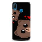kilifland Huawei P20 Lite ile Uyumlu Kılıf Silikon Desen Güzel Seri Love Animals 1780