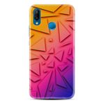 kilifland Huawei P20 Lite ile Uyumlu Kılıf Silikon Desen Güzel Seri Üçgenler 1635