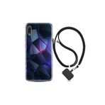 kilifland Huawei Y6 2019 ile Uyumlu Kılıf Resimli Desenli Silikon Boyun Askılı Üçgenler 2 1872