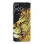 Kılıfland Infinix Hot 30i Kılıf, Silikon, Resimli Desenli Baskılı, Leon, Sarı