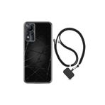 kilifland Note 11 Pro ile Uyumlu Kılıf Ipli Boyun Askılı Desenli Silikon Dikenli Tel 1779