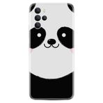 Kılıfland Omix X700 ile Uyumlu Silikon Kılıf, Sevimli Panda Deseni, Siyah ve Beyaz