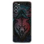 Kılıfland Omix X700 ile Uyumlu Silikon Kılıf, Wolf 1658 Özel Seri Deseni, Siyah