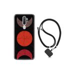 kilifland Oppo A5 A9 2020 ile Uyumlu Kılıf Silikon Ipli Boyun Askılı Desenli Epiclys 1645