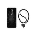 kilifland Oppo Reno 2z ile Uyumlu Kılıf Silikon Desen Boyun Askılı Dikenli Tel 1779