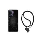 kilifland Oppo Reno 5 Lite ile Uyumlu Kılıf Silikon Desen Boyun Askılı Dikenli Tel 1779
