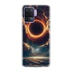 Kılıfland Oppo Reno 5 Lite Kılıf, Hayat Serisi, Güneş Tutulması Desenli