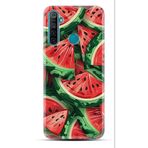 Kılıfland Realme 5i ile Uyumlu Boutique Baskılı Karpuz Desenli Kılıf, Renk2