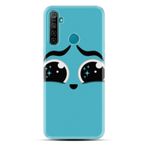 Kılıfland Realme 5i Kılıf, Resimli Desenli, Silikon, Platinium Series, Üzgün, Turkuaz