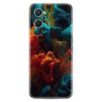 Kılıfland Realme 9i Kılıf, Boutique Baskılı, Renk Cümbüşü Tasarım