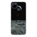 Kılıfland Realme C25y ile Uyumlu Silikon Kılıf, Astronoot Red Balloon Desen, Siyah
