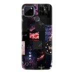 Kılıfland Realme C25Y Kılıf, Boutique Baskılı, Ay Pattern, Siyah