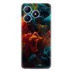Kılıfland Realme C61 ile Uyumlu Boutique Baskılı Kılıf, Renk Cümbüşü Desen