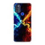 Kılıfland Reeder Max Pro ile Uyumlu Telefon Kılıfı, Desenli Baskılı, Red Blue Leon, Silikon