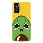 Kılıfland Reeder P13 Blue ile Uyumlu Telefon Kılıfı, Desenli Baskılı, Avokado Figür, Sarı-Yeşil