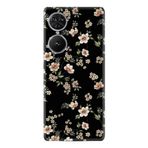 Kılıfland Reeder S19 Max Pro S Edge Kılıf, Boutique Baskılı, Çiçek Desenli, Siyah