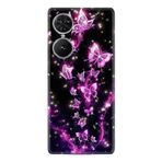 Kılıfland Reeder S19 Max Pro S Edge Kılıf, Boutique Baskılı, Pembe Neon Kelebekler