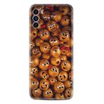Kılıfland Reeder S19 Max Pro S ile Uyumlu Kılıf, Silikon, Platinium Series, Gold Emoji Desenli