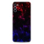 Kılıfland Reeder S19 Max Pro S ile Uyumlu Silikon Kılıf, Desen, Blue Red Fire