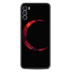 Kılıfland Reeder S19 Max Pro S ile Uyumlu Silikon Kılıf, Desen, Red Moons, Siyah