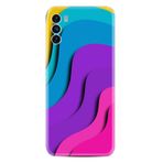 Kılıfland Reeder S19 Max Pro S ile Uyumlu Silikon Kılıf, Desen, Renkli