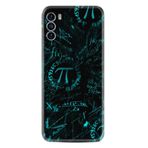 Kılıfland Reeder S19 Max Pro S ile Uyumlu Silikon Kılıf, Matematik Deseni, Siyah