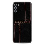 Kılıfland Reeder S19 Max Pro S ile Uyumlu Silikon Kılıf, Meow Desen, Siyah
