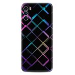 Kılıfland Reeder S19 Max Pro S ile Uyumlu Silikon Kılıf, Neon Geometrik Desen, Siyah