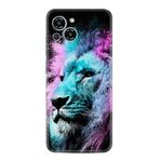 Kılıfland Reeder S23 Max Pro ile Uyumlu Silikon Kılıf, Desen, Pink Blue Leon