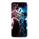 Kılıfland Reeder S23 Max Pro ile Uyumlu Silikon Kılıf, Oyun Konsolu Desen, Renkli