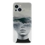 Kılıfland Reeder S23 Max Pro ile Uyumlu Silikon Kılıf, Resimli Desenli Baskılı, Mystic Woman