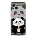 Kılıfland Reeder S23 Pro Max Kılıf, Boutique Baskılı, Milkshake Panda Desenli