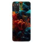 Kılıfland Samsung Galaxy A03S ile Uyumlu Kılıf, Boutique Baskılı, Renk Cümbüşü Deseni